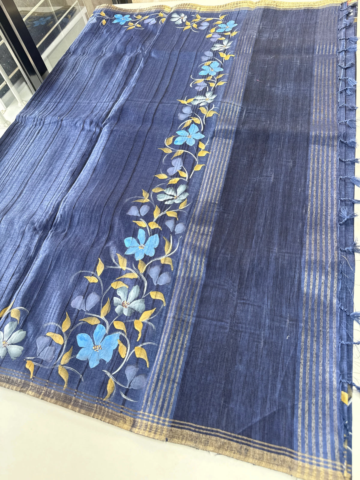 Soft semi Tussar saree/TFG22