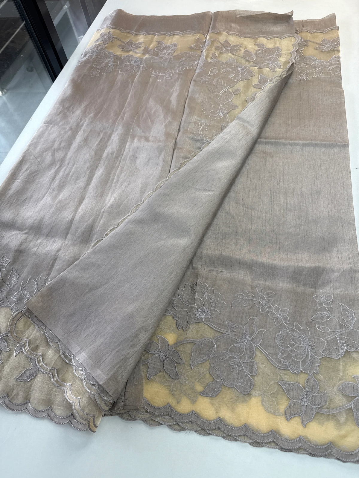 Semi silk saree A / ND144