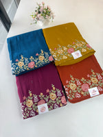 Semi corduroyUnstitched salwar set / NC142
