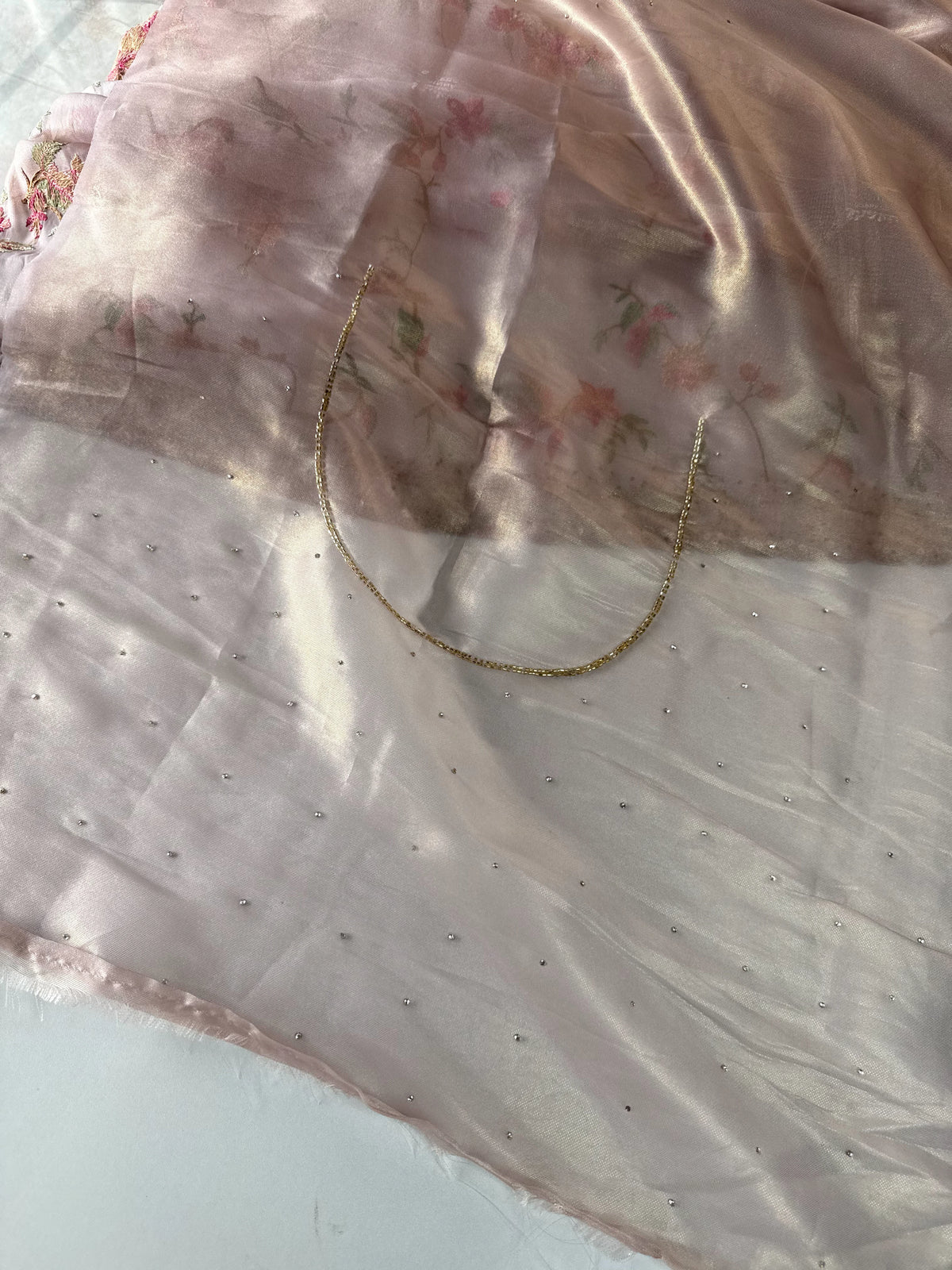 Tissue Organza in Lavender Pink Color /SA055