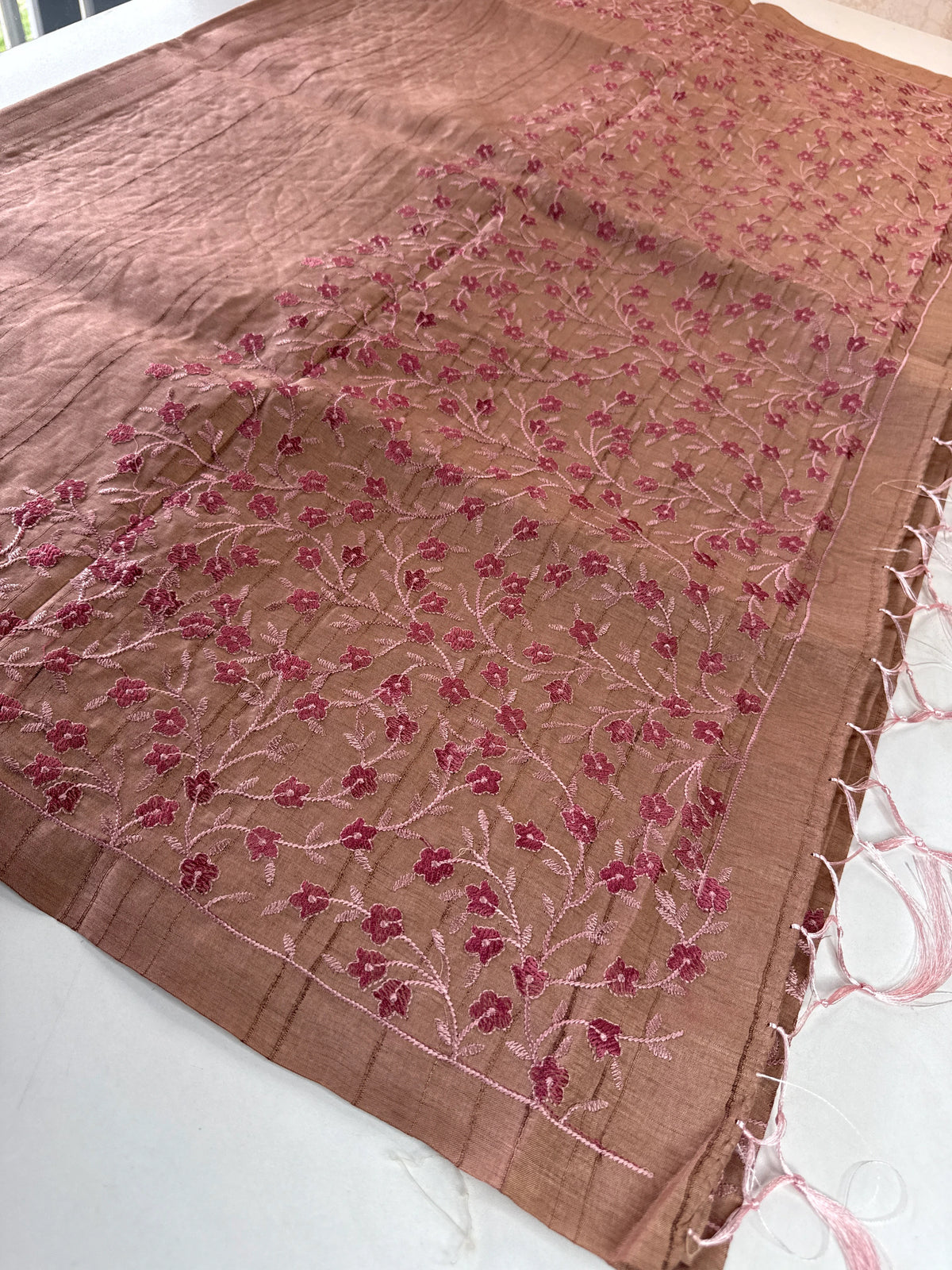 Semi Tussar Saree/ PSC21