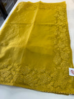 Soft organza saree/ Mu003