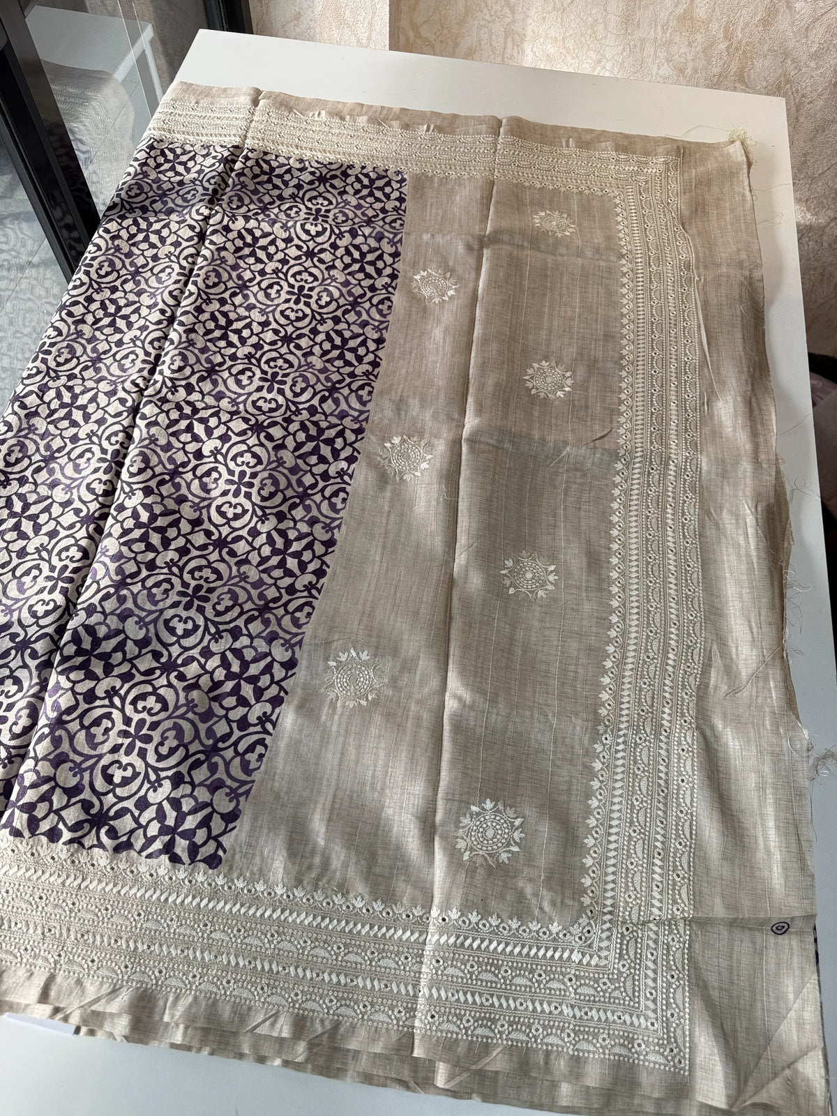 Semi Silk saree /2438