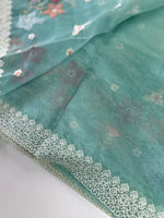 Crushed Tissue Saree/ CW323