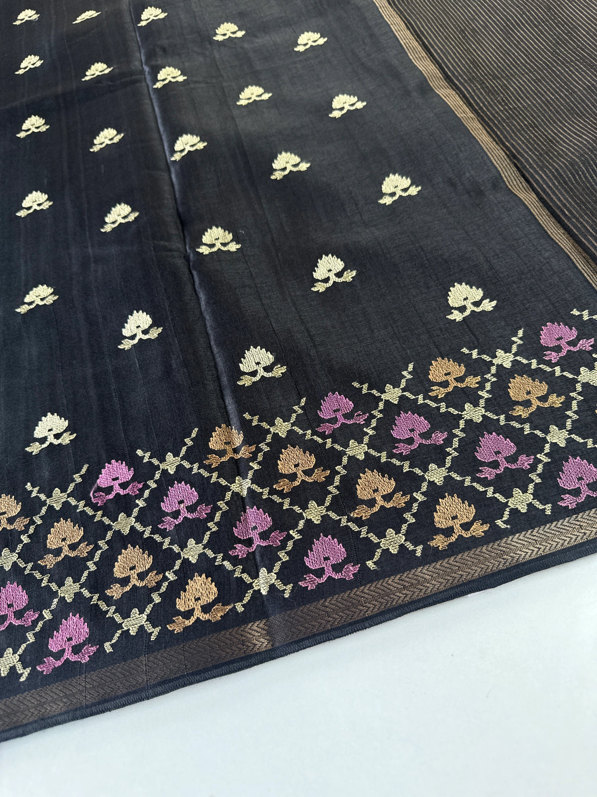 Soft semi Tussar saree/DP385