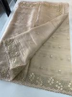 Organza blended saree/ BL924