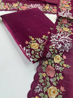 Semi corduroyUnstitched salwar set / NC142
