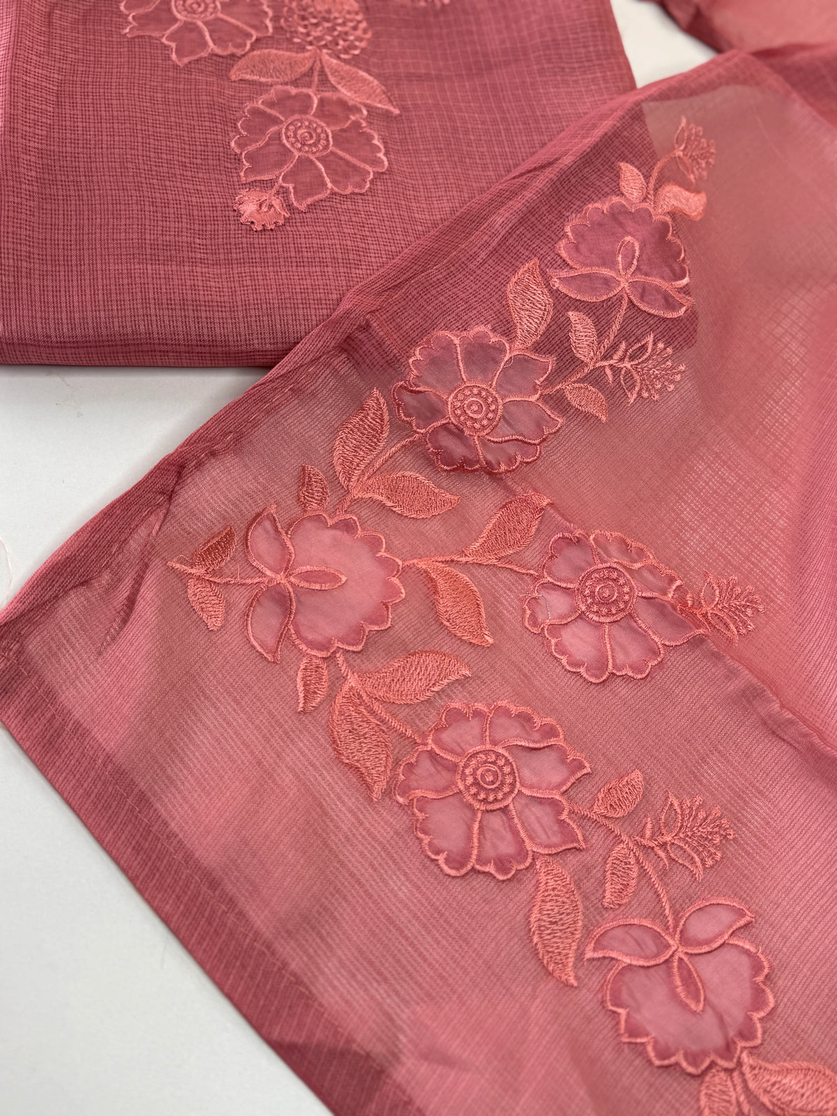 Silky kotta unstitched salwar set / NC199