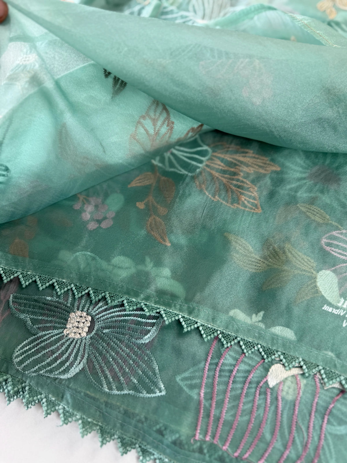 Shimmer Georgette Saree/RKF75