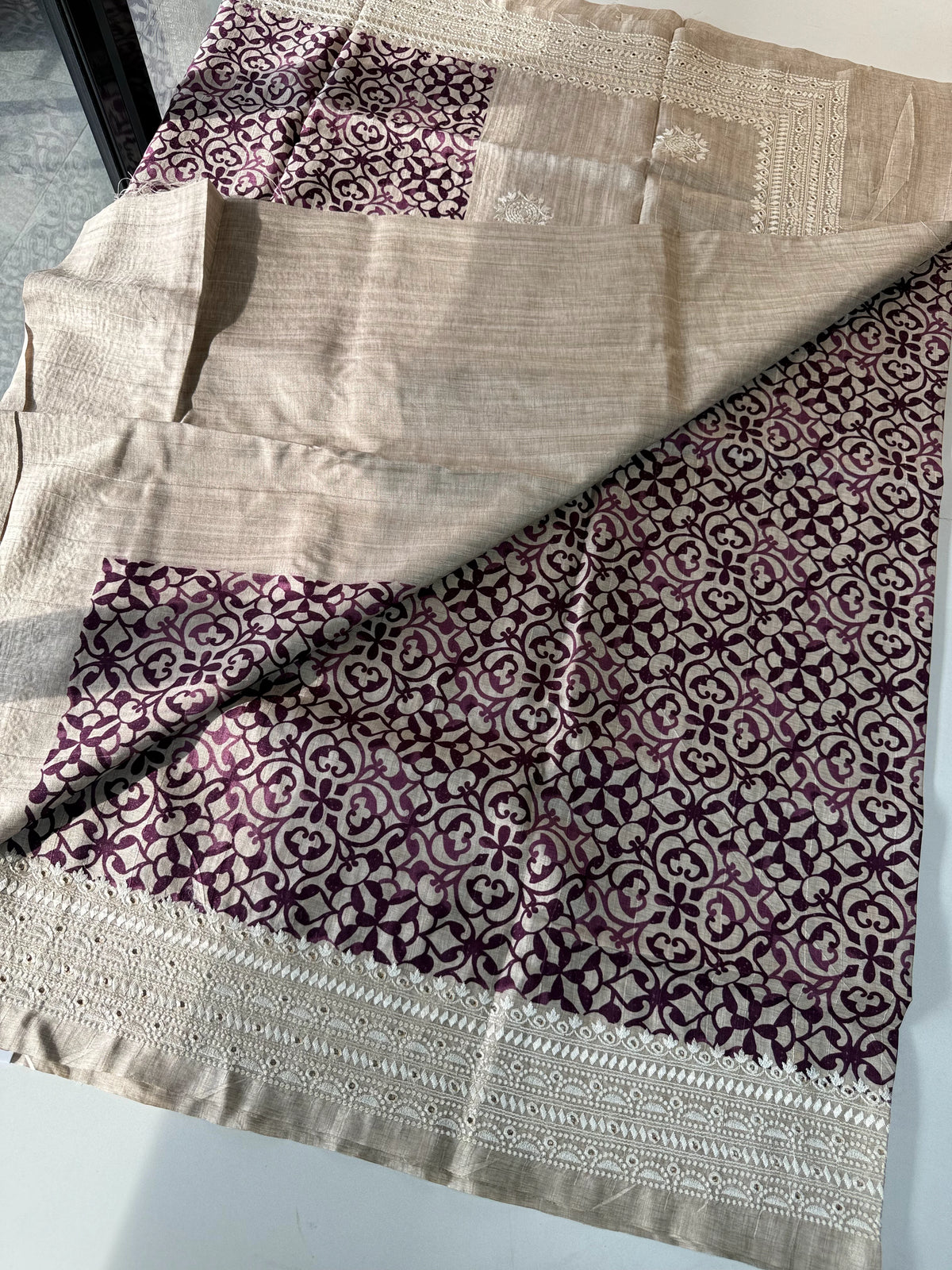 Semi Silk saree /2438