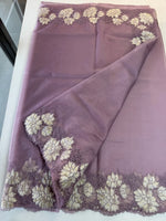 soft oragnza saree/ 287D