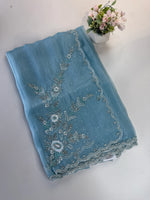 Korean Organza Saree/HW402