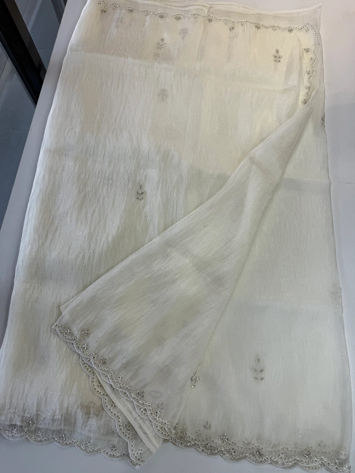 Korean Organza Saree/HW402