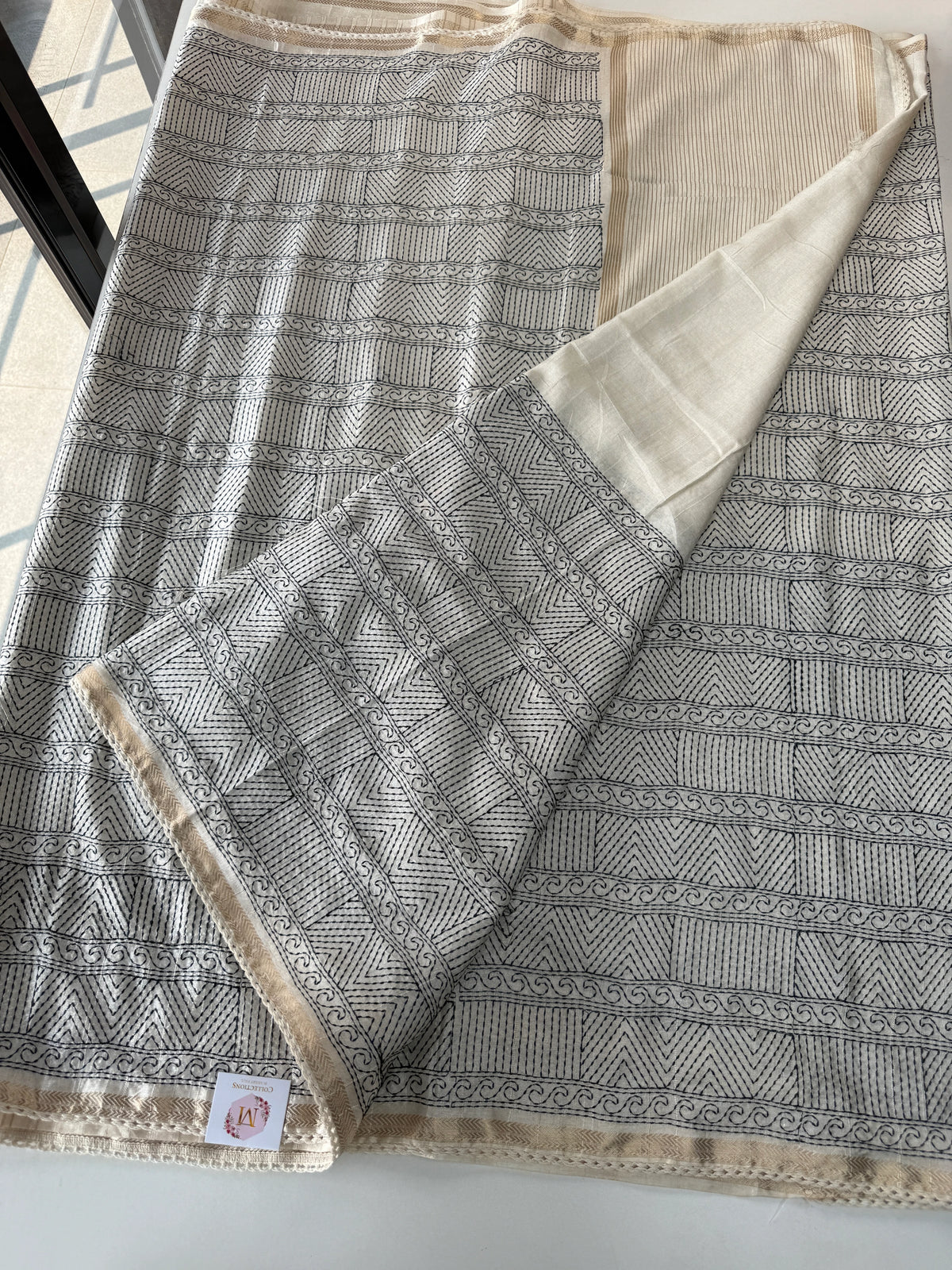 Soft semi Tussar saree/7684