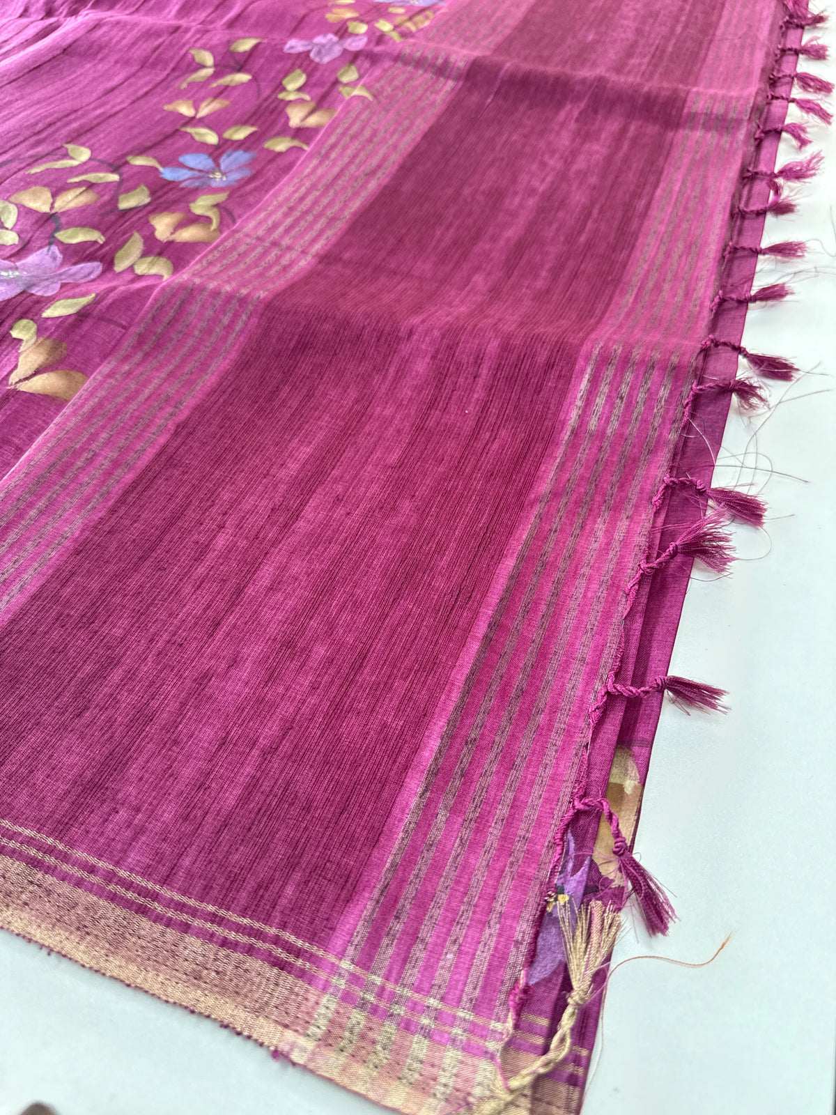 Soft semi Tussar saree/TFG22