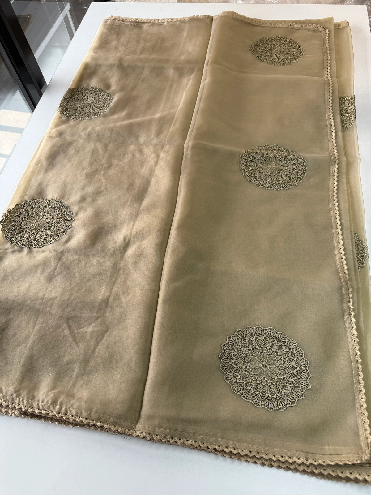 Soft organza saree/ LK83