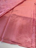 Semi silk finished saree/8065