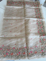 Crushed saree/ CW362