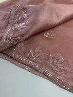 Glass Organza Saree/SP86