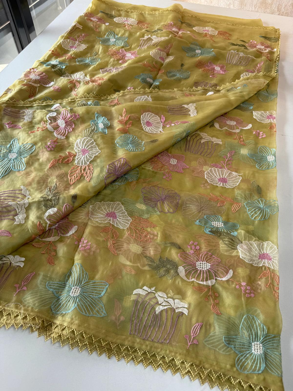 Viscous Organza Saree/ RKF25