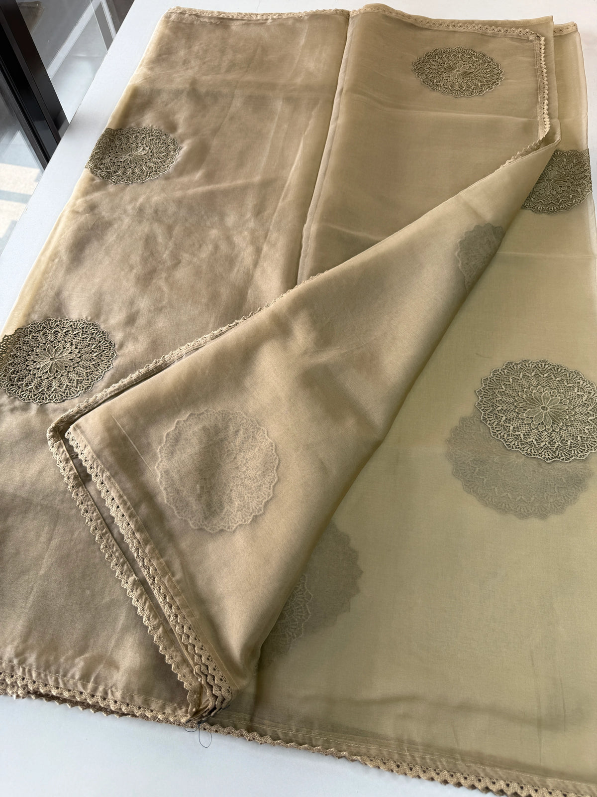 Soft organza saree/ LK83