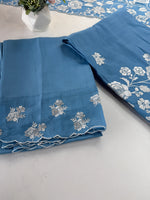 Soft Chanderi unstitched salwar set / NC159
