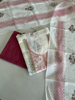 Cotton unstitched salwar set / NC186