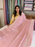 Satin organza saree/ 5509