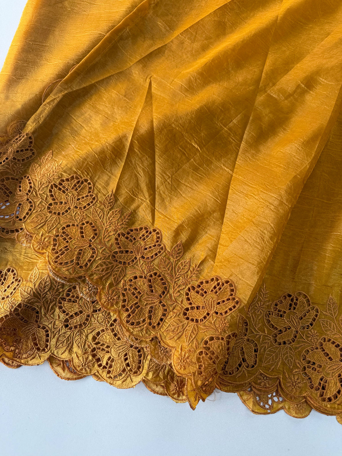 Crushed Organza Saree/ PN562