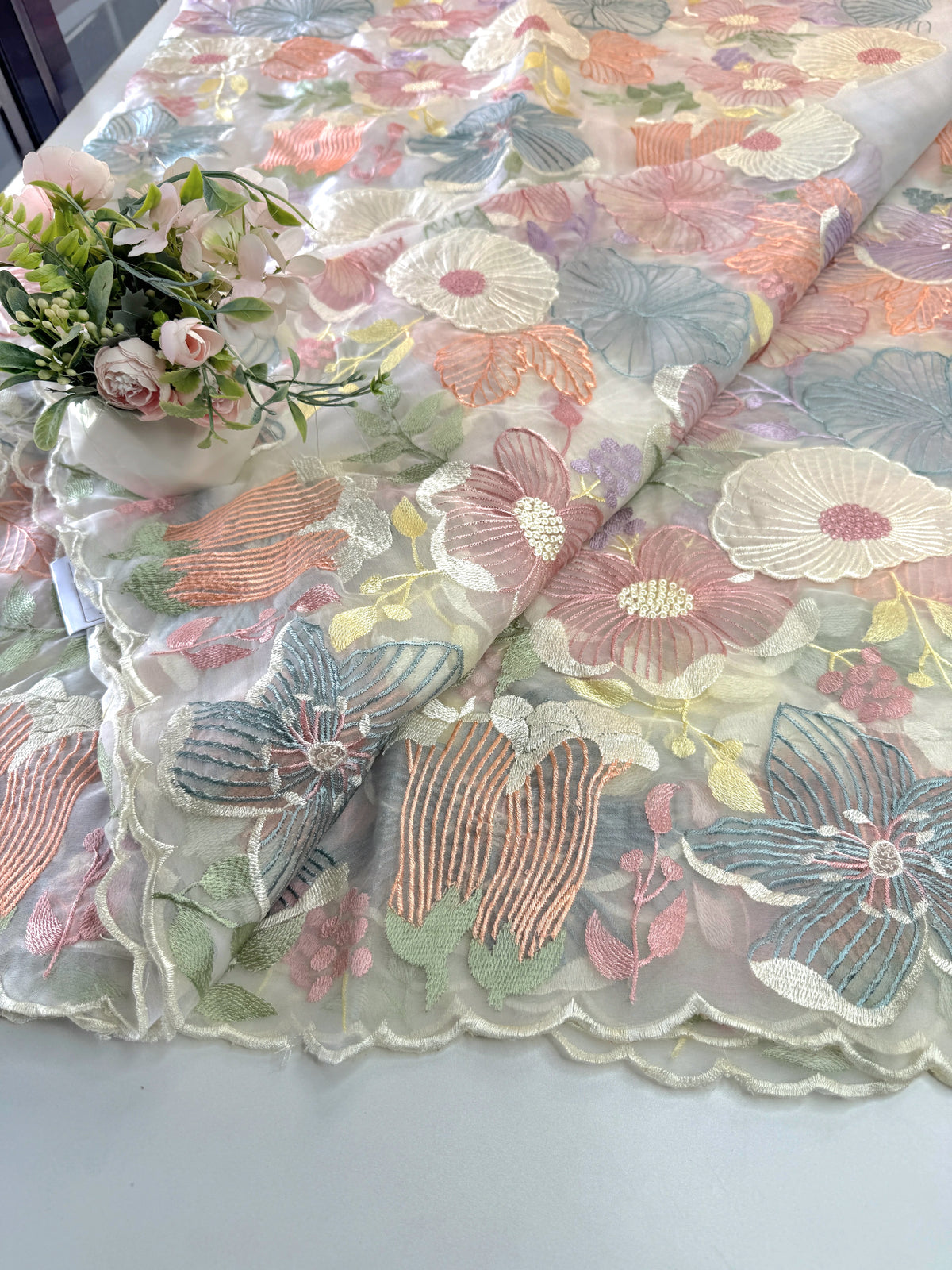 Soft organza saree/ SA47