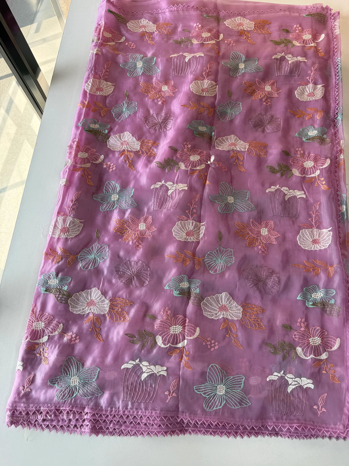 Viscous Organza Saree/ RKF25
