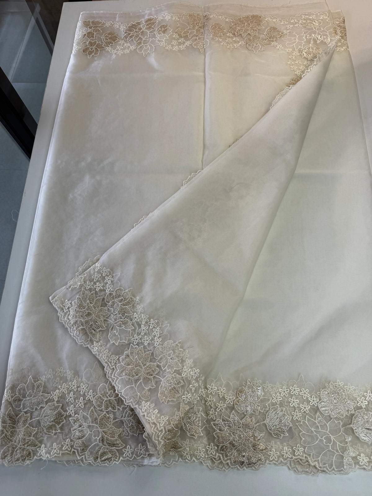 soft oragnza saree/ 287D