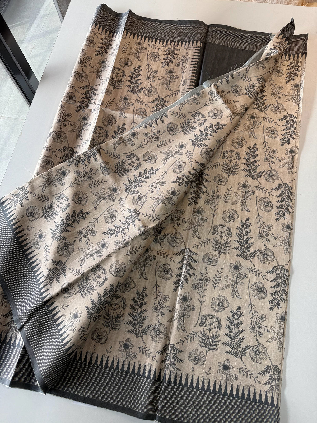 Semi Silk Saree / 1175