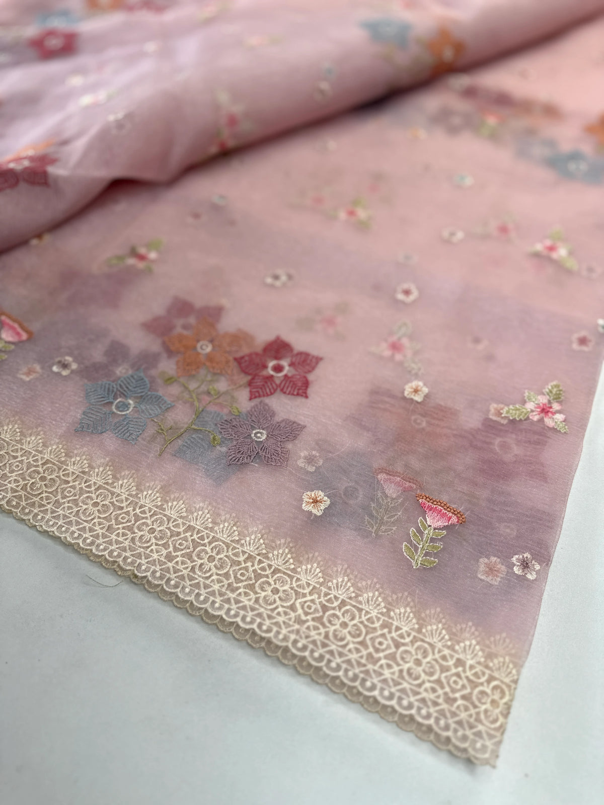 Crushed Tissue Saree/ CW323