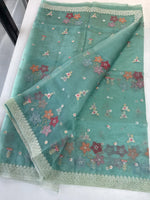 Crushed Tissue Saree/ CW323