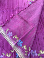 Soft semi Tussar saree/TFG22