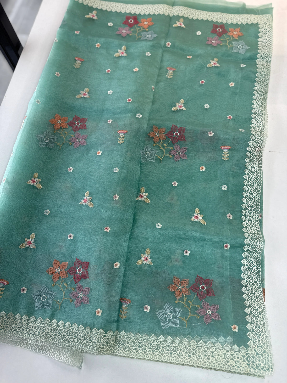 Crushed Tissue Saree/ CW323