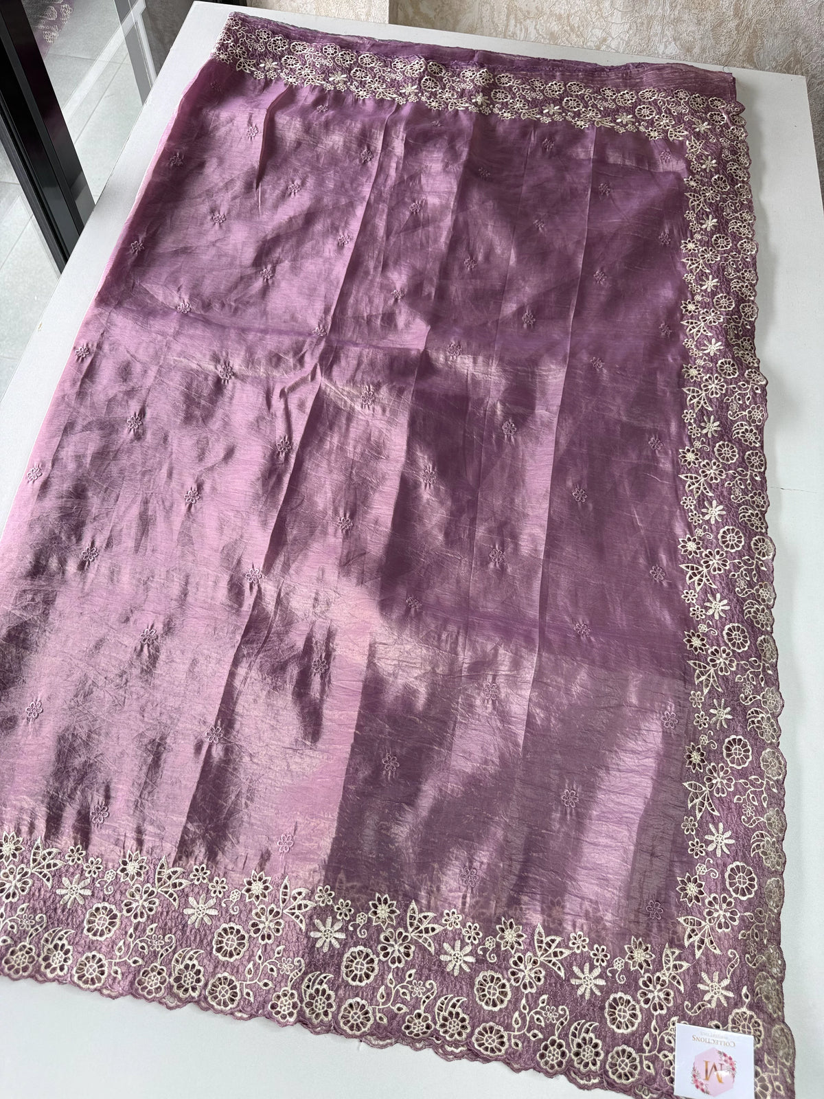 Crushed satin Organza /PN643