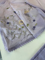 Blended Chanderi unstitched salwar set / NC291