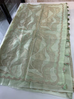 Organza saree/A893