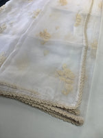 Glass Organza Saree/ CW666