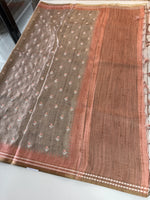Soft Semi Tussar Saree/FG444