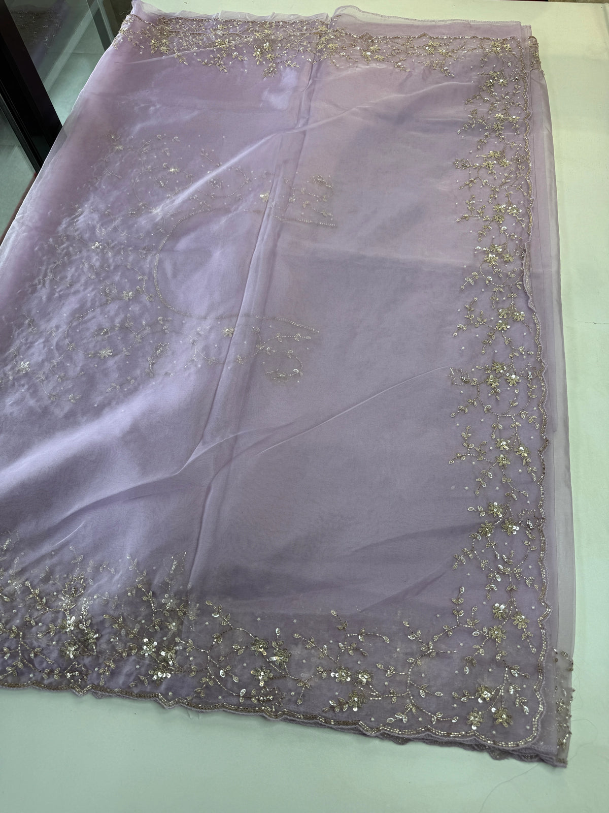 Soft organza party wear Saree/ HW115