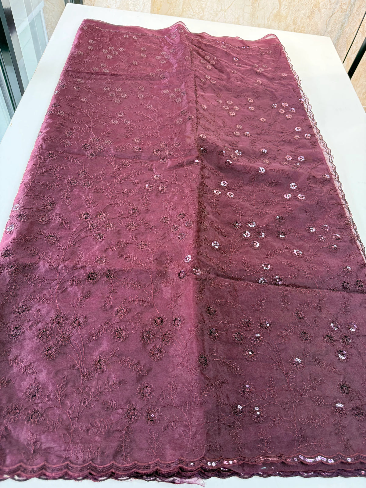 Soft Organza saree /CW239