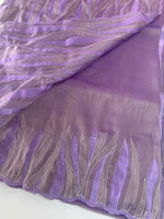 Shimmer Georgette(organza blend )Saree / CW349