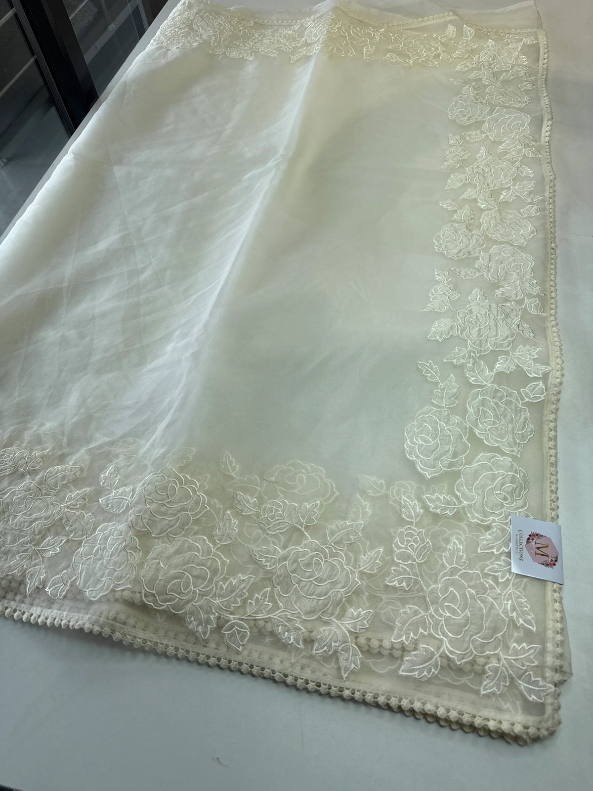 Soft organza saree/ Mu003