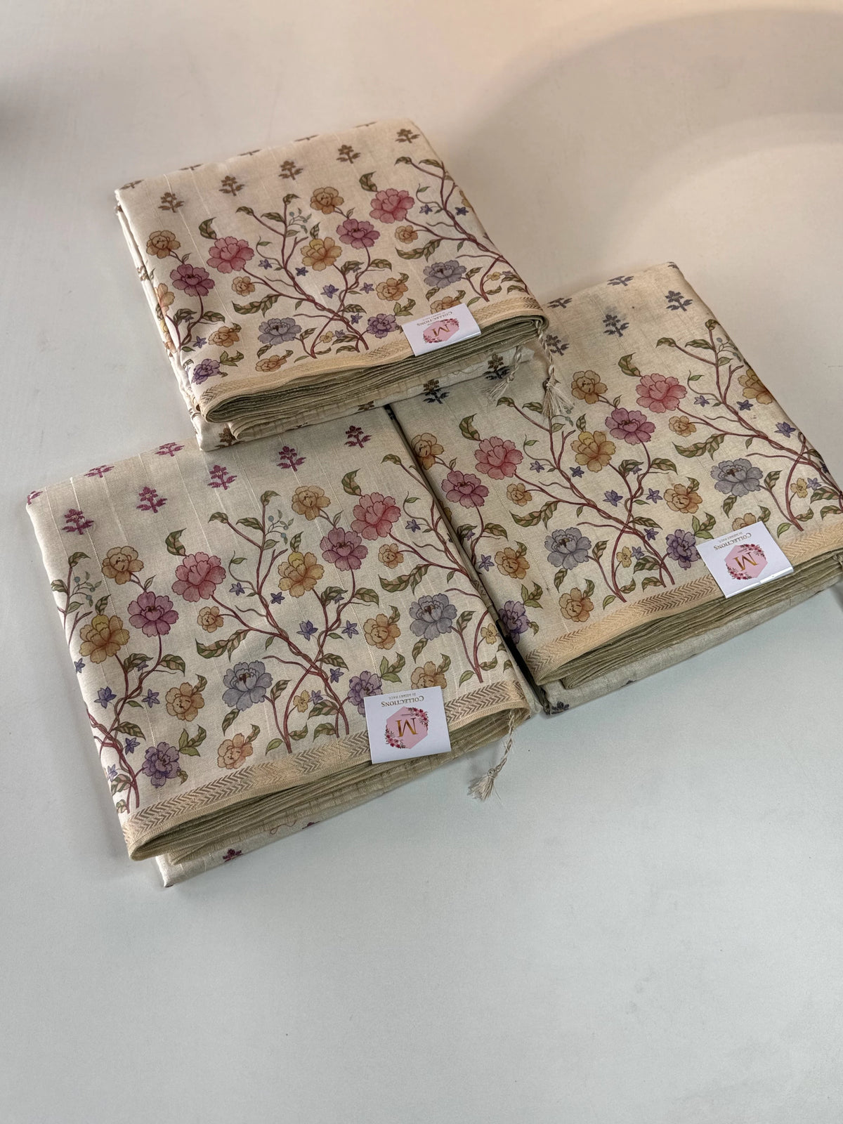 Soft semi Tussar saree /MD377