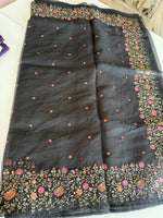 Crushed saree/ CW362