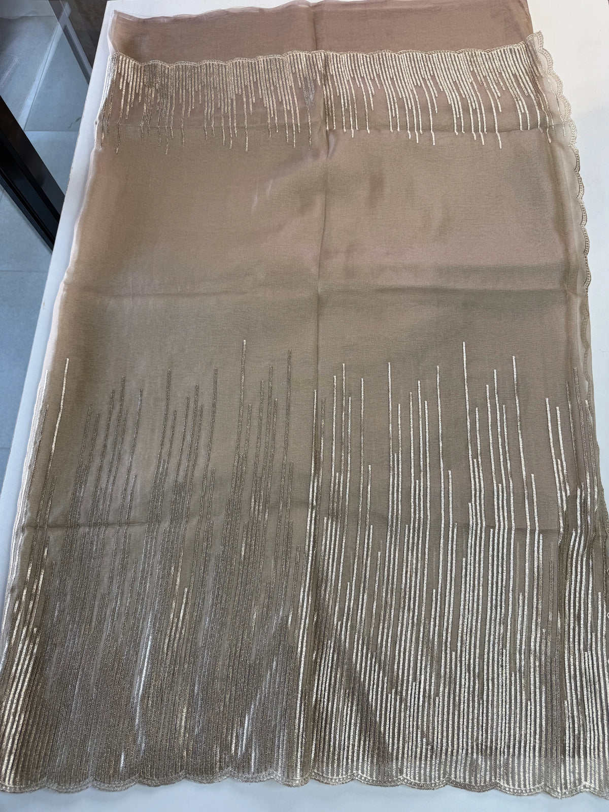 Shimmer Georgette Saree/CW474