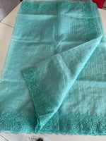 Soft Organza Saree/ Cw055